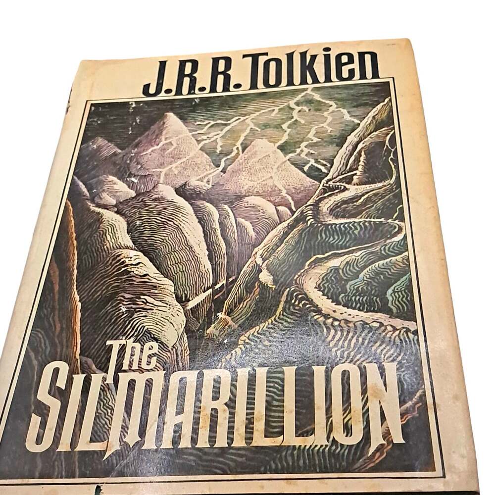 J.R.R. Tolkien The Silmarillion HC English Fantasy Epic Fiction Novel